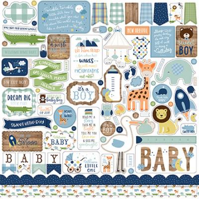 Echo Park Baby Boy - Element Sticker